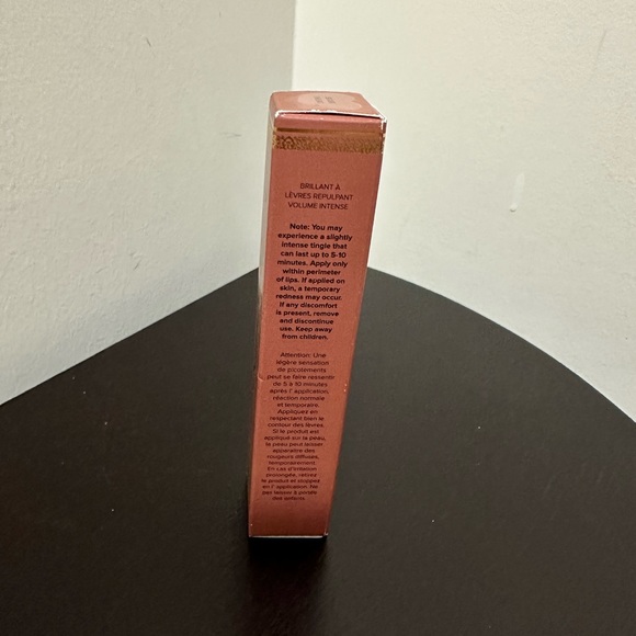NEW FULLSIZE TOO FACED LIP INJECTION PLUMPING LIP GLOSS IN SHADE SECURE THE BAG - Picture 4 of 12